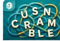 Unscramble words illustration