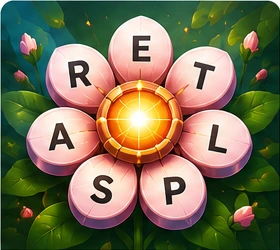 Word Bloom game illustration